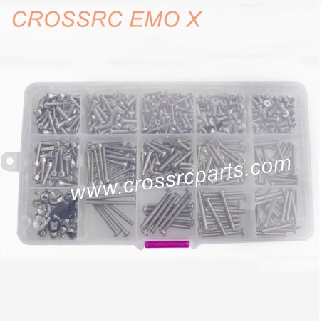 CROSS RC EMO X 1/8 Big Rhino RC CAR Parts Screw box