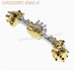 CROSS RC EMO X Climbing Car Parts silver_rear axle housing assembly