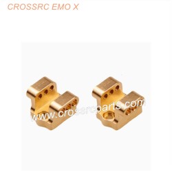 CROSSRC EMO X RTR Off-Road Car Parts Front and Rear Axle Upgrade Brass Metal Tie Rod Seat Shock Absorber Base-4