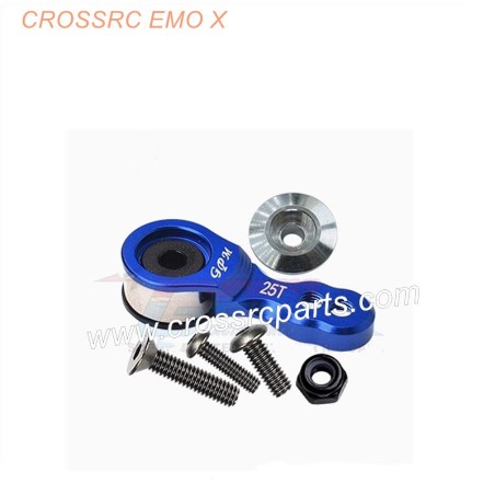 CROSSRC EMO X RTR Off-Road Car Parts Aluminum Alloy Spring Unloading 25T Servo Arm (Small)-5