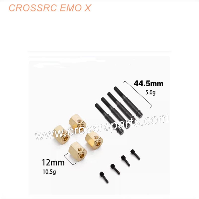 CROSSRC EMO X RTR Off-Road Car Parts Modification and Upgrade Combiner Output Shaft Widening Kit-1