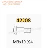 CROSSRC EMOX Big Rhino RC CAR Parts Steering cup screw 42208 CS-97401126