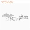 CROSSRC EMO X 1/8 Big Rhino RC CAR Parts Transparent shell CS-97401093