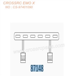 CROSSRC EMO X 1/8 Big Rhino RC CAR Parts Center grille light CS-97401090