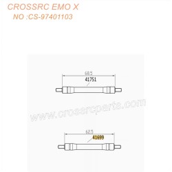 CROSSRC EMO X 1/8 Big Rhino RC CAR Parts balance rod assembly CS-97401103-2