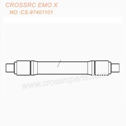 CROSSRC EMO X RTR Off-Road Car Parts Chassis upper tie rod 41696 CS-97401101