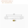 CROSSRC EMO X RTR Off-Road Car Parts Chassis lower tie rod 41695 CS-97401102-2