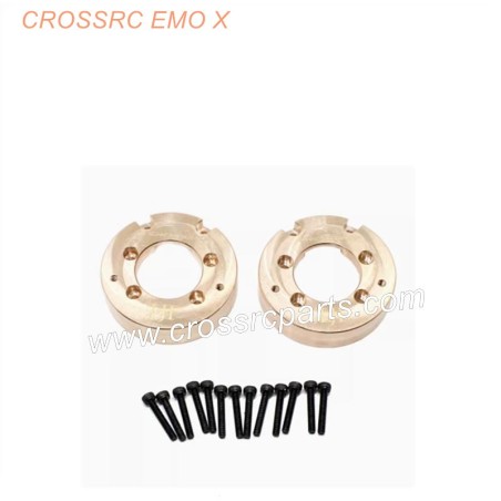 CROSSRC EMO X RTR Off-Road Car Parts Brass counterweights one pair-1