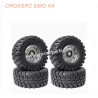 CROSSRC EMOX4 Big Leopard RC CAR parts LJF 2.2-inch wheel boot tire-3