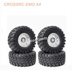 CROSSRC EMOX4 Big Leopard RC CAR parts LJF 2.2-inch wheel boot tire-4