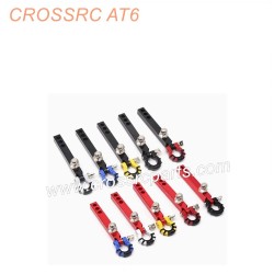 CROSSRC AT6 RC CAR Parts metal trailer hook Ball head + U buckle rescue hook-1