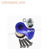 CROSSRC AT6 RC CAR Parts Aluminum alloy adjustable strength 25T servo arm (unloading design) M type-2