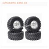 CROSSRC EMOX4 Big Leopard RC CAR parts 2.2-inch ET37 wheel boot tire-1