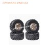 CROSSRC EMOX4 Big Leopard RC CAR parts 2.2-inch ET37 wheel boot tire-5