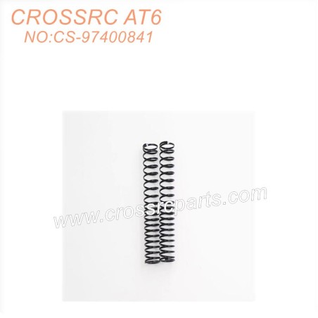 CROSSRC AT6 RC CAR Parts front shock absorber spring 41802 CS-97400841-1