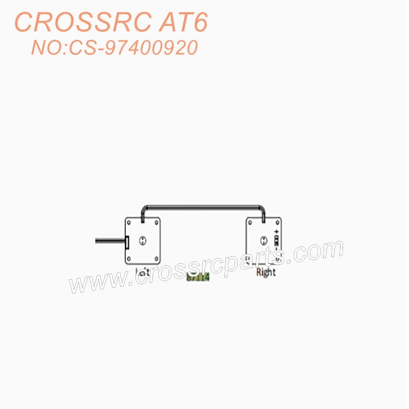 CROSSRC AT6 Six-Wheel Off-Road Vehicle Parts Light board kit 87114 CS-97400920