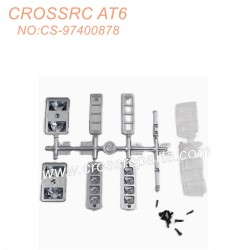 41-CROSSRC AT6 accessories Electroplated lamp cup + lamp piece CS-97400878-2