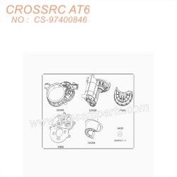 53-CROSSRC AT6 Accessories Transmission Housing CS-97400846-2