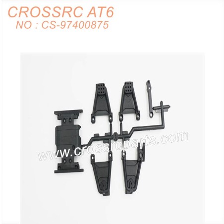 CROSSRC AT6  6x6 rc Offroad Parts Shock Absorber Bracket Assembly CS-97400875