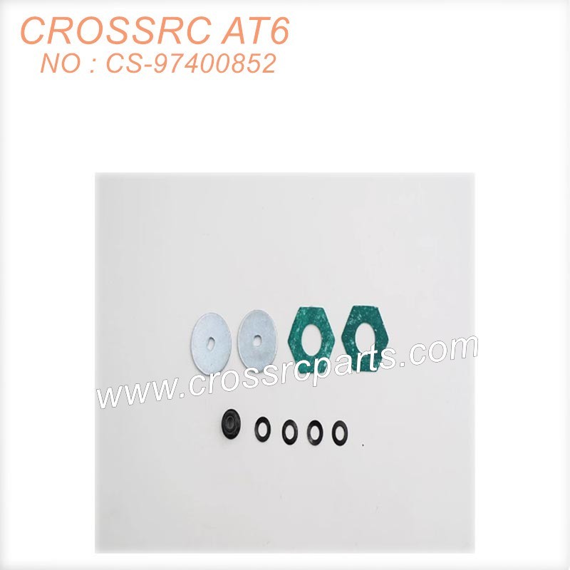 CROSSRC AT6 6x6 RC Offroad Parts large tooth limited slip assembly CS-97400852