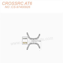 71-CROSSRC AT6 accessories Fender flare kit CS-97400926