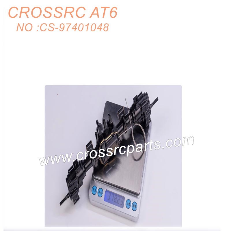 CROSSRC AT6 6x6 RC Offroad Part CNC rear door bridge (assembly) model car CS-97401048-1