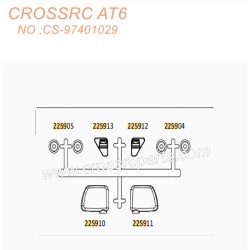 CROSSRC AT6 Review Part Rearview Mirror CS-97401029-1