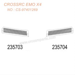 CROSSRC EMOX4 Big Leopard RC CAR parts front turn signal CS-97401269