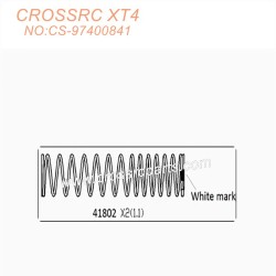 22-CROSSRC XT4 Accessories Front shock absorber spring 41802 CS-97400841-2