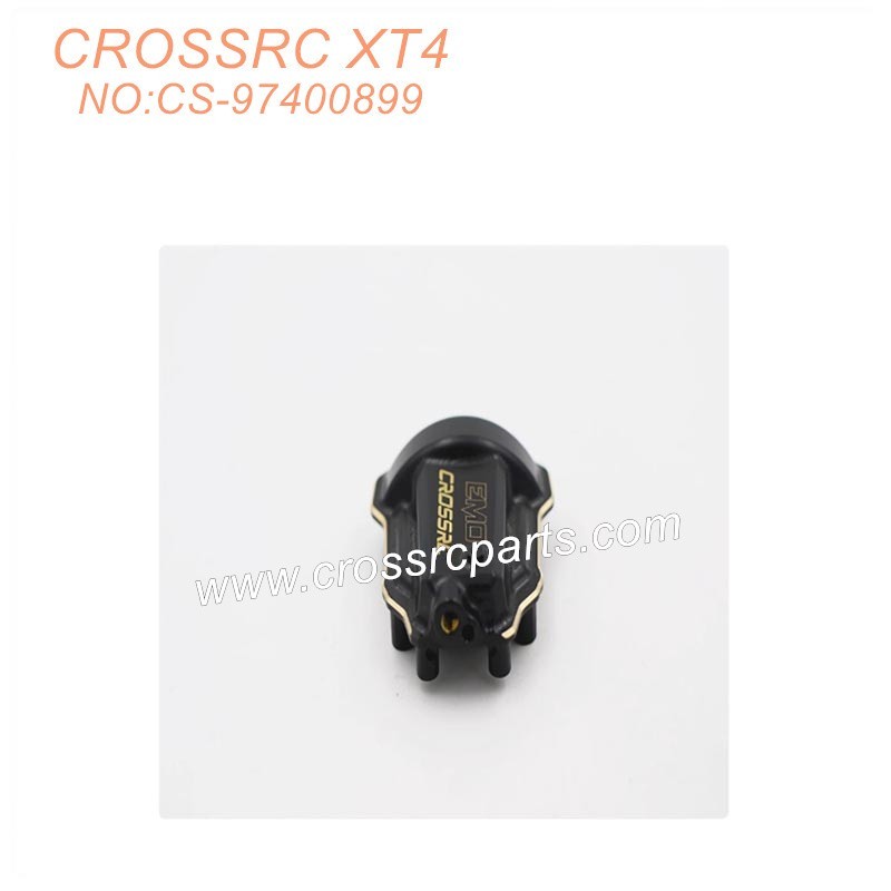 CROSSRC XT4 Off-Road Vehicle Parts Black Gold Copper CNC Counterweight Bridge Cover CS-97400899-1