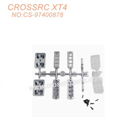 43-CROSSRC XT4 accessories electroplated lamp cup + lamp piece CS-97400878-2