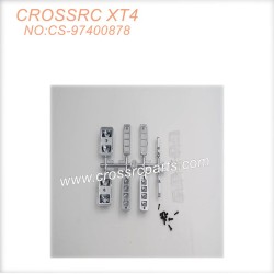 43-CROSSRC XT4 accessories electroplated lamp cup + lamp piece CS-97400878-1