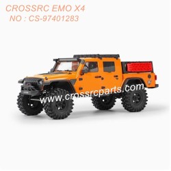 CROSSRC EMO X4 4WD Off-Road Car parts Orange rear shell + decorative parts CS-97401283-2