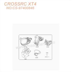 55-CROSSRC XT4 Accessories Transmission Housing CS-97400846-2