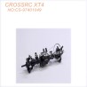 76-CROSSRC XT4 Accessories CNC Front Straight Axle (Assembly) Climbing Car CS-97401049-1