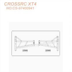 85-CROSSRC XT4 Accessories Door guardrail kit 225301 225302 CS-97400941