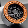 1-CROSSRC AT4AT4V Parts LLRC 1.9 inch KMC metal wheel hub SCX10-5