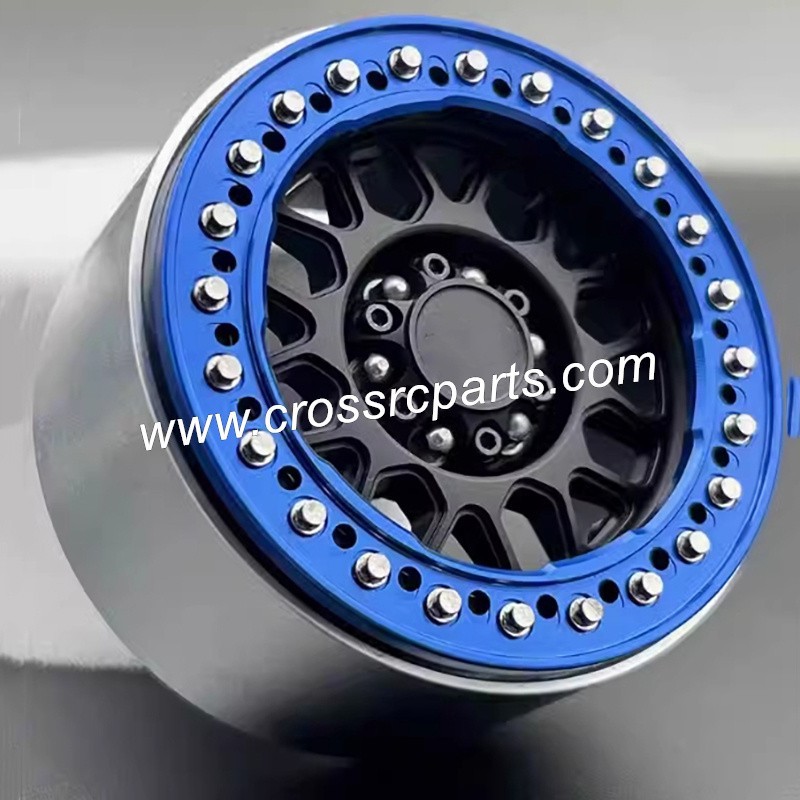 CROSSRC AT6 RC CAR Parts 1.9 inch new KMC metal climbing wheel hub SCX10-6