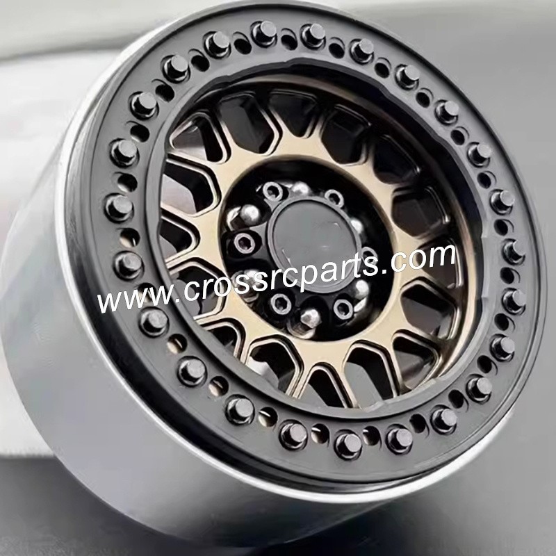 CROSSRC AT6 RC CAR Parts 1.9 inch new KMC metal climbing wheel hub SCX10-8