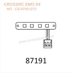 CROSSRC EMOX4 Big Leopard RC CAR parts front bumper light CS-97401272