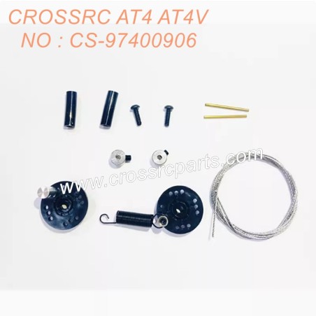 50-CROSSRC AT4AT4V accessories V3.0 steering gear protection kit CS-97400906