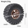 CROSSRC EMOX2 Big Lion RC CAR Parts 2.2 inch ET37 wheel boots tire-3