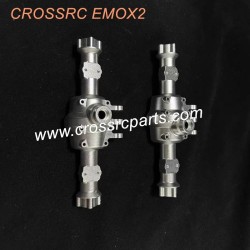 40-CROSSRC EMOX2 Big Lion parts Upgraded accessories OP parts Aluminum alloy front and rear axle housing-2