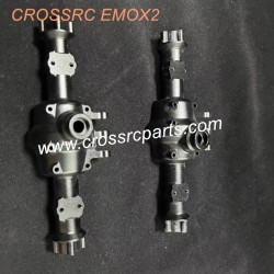 40-CROSSRC EMOX2 Big Lion parts Upgraded accessories OP parts Aluminum alloy front and rear axle housing-3