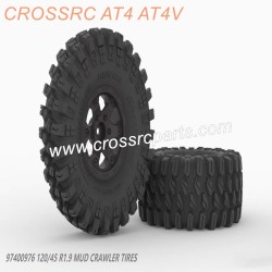 1-CROSSRC AT4AT4V accessories 1.9-inch climbing car tire Nylon clamp tire wheel 97400975-3