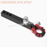 2-CROSSRC AT4AT4V accessories metal trailer hook ball head + u buckle rescue hook-4