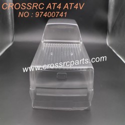 CROSSRC AT4 AT4V RTR KIT Climbing Vehicle Parts PC pickup transparent soft shell 97400741