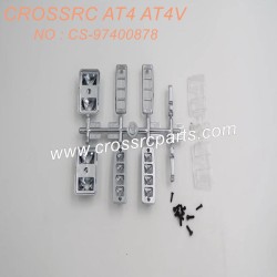 42-CROSSRC AT4AT4V accessories Electroplated lamp cup + lamp piece CS-97400878-1