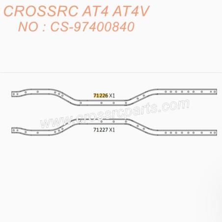 71-CROSSRC AT4AT4V accessories beam CS-97400840