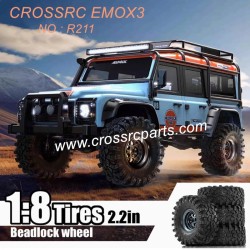 CROSSRC EMOX3 Big Tiger Parts 2.2-inch tire R211-2